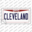 Cleveland Ohio Novelty Sticker Decal Small