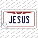 Jesus Ohio Novelty Sticker Decal Small