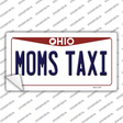 Moms Taxi Ohio Novelty Sticker Decal Small