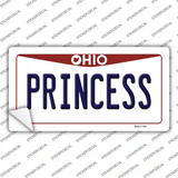 Princess Ohio Novelty Sticker Decal Small