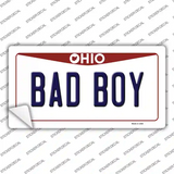 Bad Boy Ohio Novelty Sticker Decal Small