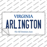 Arlington Virginia Novelty Sticker Decal Small