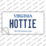 Hottie Virginia Novelty Sticker Decal Small