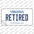 Retired Virginia Novelty Sticker Decal Small