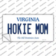 Hokie Mom Virginia Novelty Sticker Decal Small