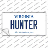 Hunter Virginia Novelty Sticker Decal Small