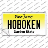 Hoboken New Jersey Novelty Sticker Decal Small