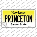 Princeton New Jersey Novelty Sticker Decal Small