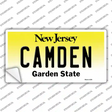 Camden New Jersey Novelty Sticker Decal Small