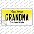 Grandma New Jersey Novelty Sticker Decal Small