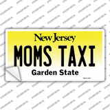 Moms Taxi New Jersey Novelty Sticker Decal Small