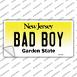 Bad Boy New Jersey Novelty Sticker Decal Small