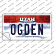 Ogden Utah Novelty Sticker Decal Small