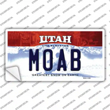 Moab Utah Novelty Sticker Decal Small