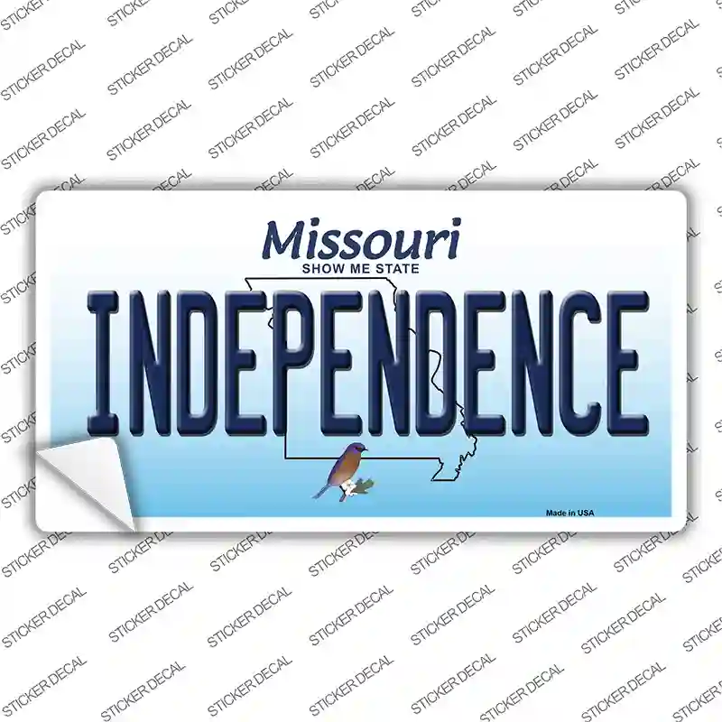 Independence Missouri Novelty Sticker Decal Small