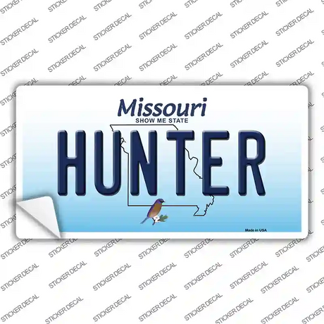 Hunter Missouri Novelty Sticker Decal Small