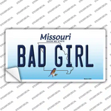 Bad Girl Missouri Novelty Sticker Decal Small