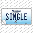 Single Missouri Novelty Sticker Decal Small