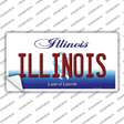 Illinois Novelty Sticker Decal Small