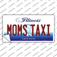 Moms Taxi Illinois Novelty Sticker Decal Small