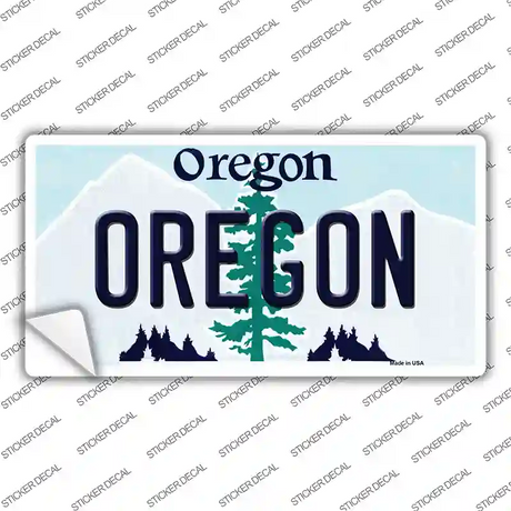 Oregon Novelty Sticker Decal Small