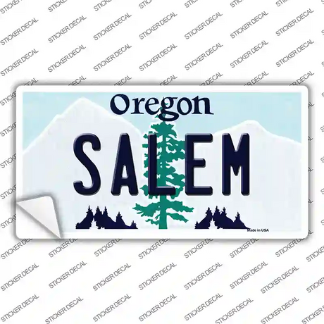 Salem Oregon Novelty Sticker Decal Small