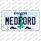 Medford Oregon Novelty Sticker Decal Small