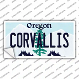 Corvallis Oregon Novelty Sticker Decal Small