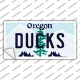 Ducks Oregon Novelty Sticker Decal Small