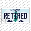 Retired Oregon Novelty Sticker Decal Small