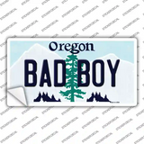 Bad Boy Oregon Novelty Sticker Decal Small