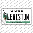 Lewiston Maine Novelty Sticker Decal Small