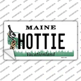 Hottie Maine Novelty Sticker Decal Small