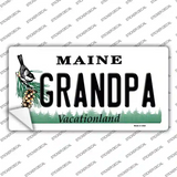 Grandpa Maine Novelty Sticker Decal Small