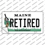 Retired Maine Novelty Sticker Decal Small