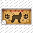 Afghan Hound Novelty Sticker Decal Small