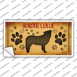 Border Collie Novelty Sticker Decal Small