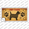 Cairn Terrier Novelty Sticker Decal Small