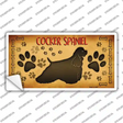 Cocker Spaniel Novelty Sticker Decal Small