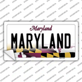 Maryland Novelty Sticker Decal Small