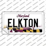 Elkton Maryland Novelty Sticker Decal Small