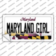 Maryland Girl Maryland Novelty Sticker Decal Small