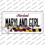 Maryland Girl Maryland Novelty Sticker Decal Small