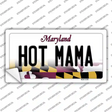 Hot Mama Maryland Novelty Sticker Decal Small