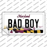 Bad Boy Maryland Novelty Sticker Decal Small