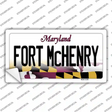 Fort McHenry Maryland Novelty Sticker Decal Small