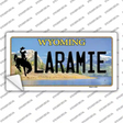 Laramie Wyoming Novelty Sticker Decal Small