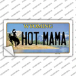 Hot Mama Wyoming Novelty Sticker Decal Small