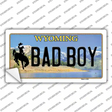 Bad Boy Wyoming Novelty Sticker Decal Small