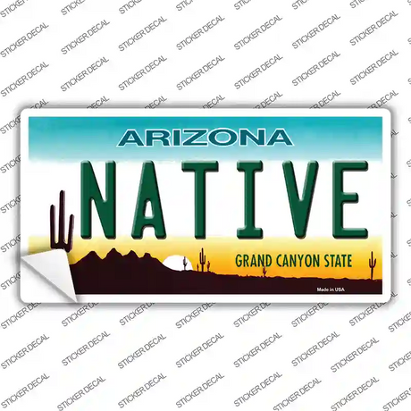 Native Arizona Novelty Sticker Decal Small